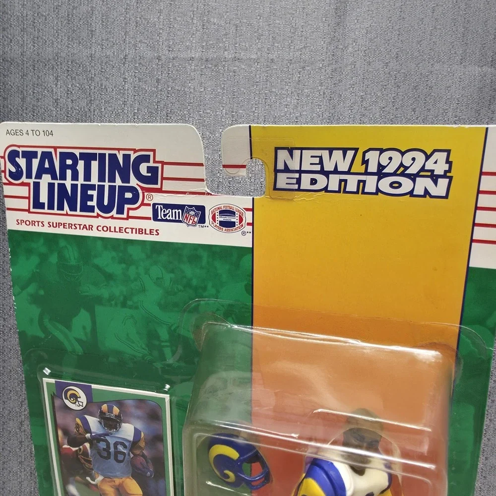 Starting Lineup Jerome Bettis 1994 Limited Collectors Edition Figurine Card Rams